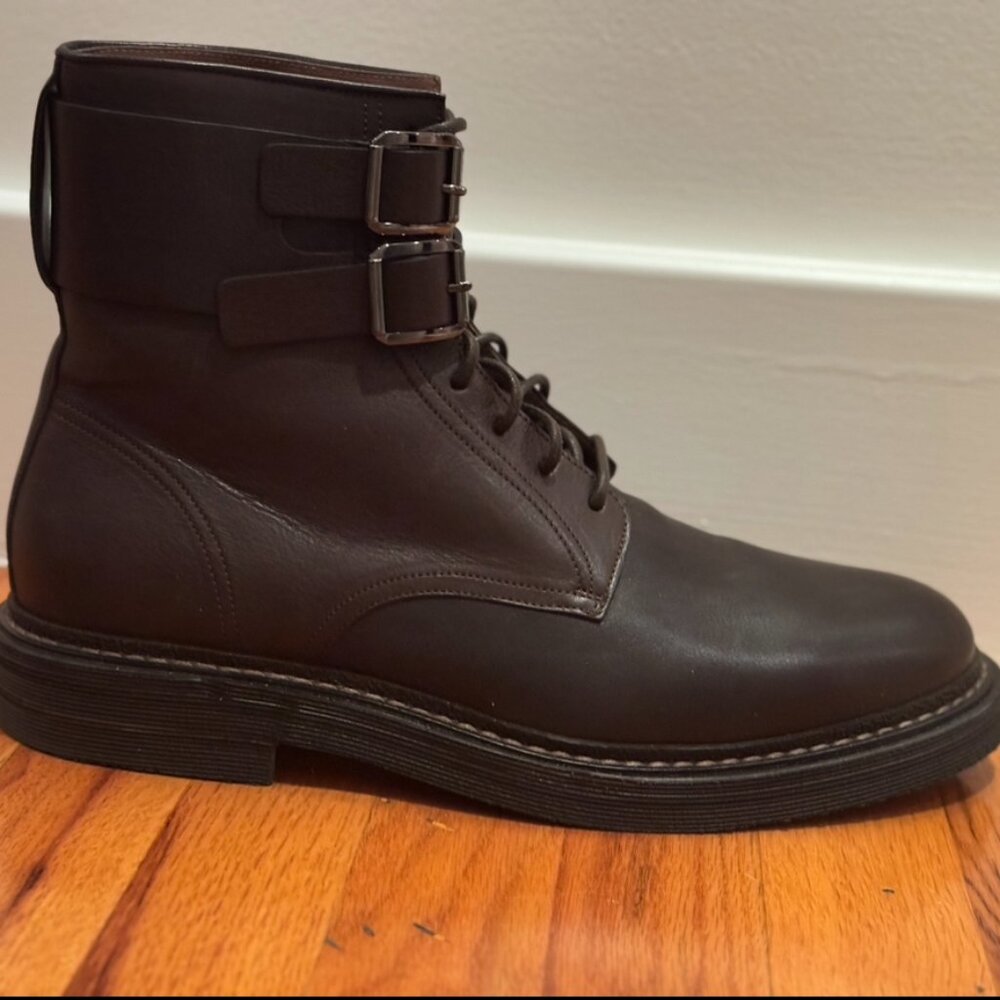 Brunello Cucinelli Combat boots, 45.